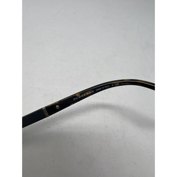 B 3080 1145/T5 BURBERRY Polished Gold/Gradient Brown Polarized 59-14 Aviator - Picture 5 of 7